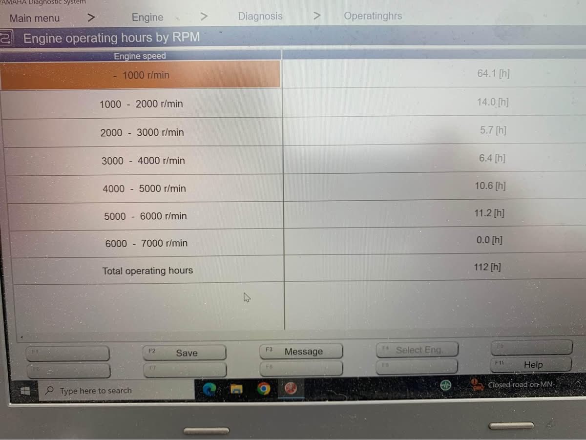 Yamaha Outboard Engine